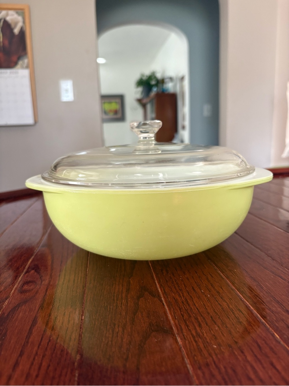 Vintage Pyrex Lime Casserole 024
